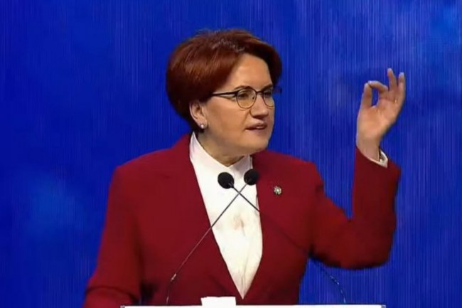 Meral Akşener söz aldı, söz verdi!