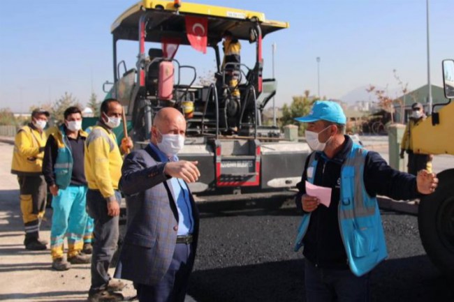Kayseri Kocasinan'dan yol yatırımı