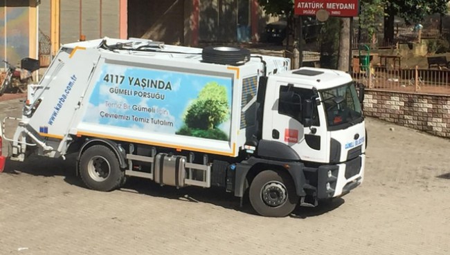 Gümeli'de hibe araç hizmete başladı