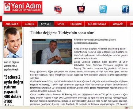 Ali Bektaş, Sen Sağlık Bakanı Mısın?