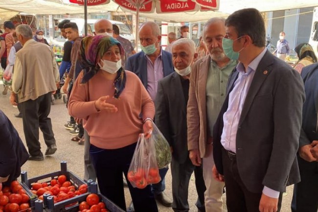 Adıyaman CHP İl Başkanı Binzet, "Esnaf satamıyor, halk alamıyor"