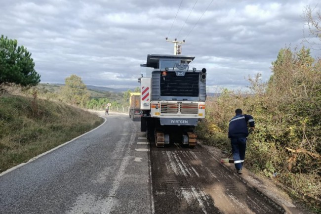 Kocaeli Kandıra'ya asfalt çalışması yapıldı
