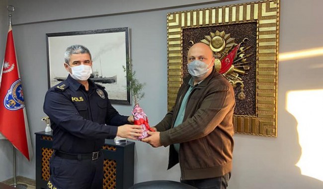 Kent Konseyi Emniyet Müdürü Ünlü’yü ziyaret etti