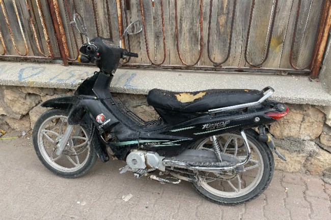 Adıyaman'da şase numarasını silinmiş motosiklet yakalandı
