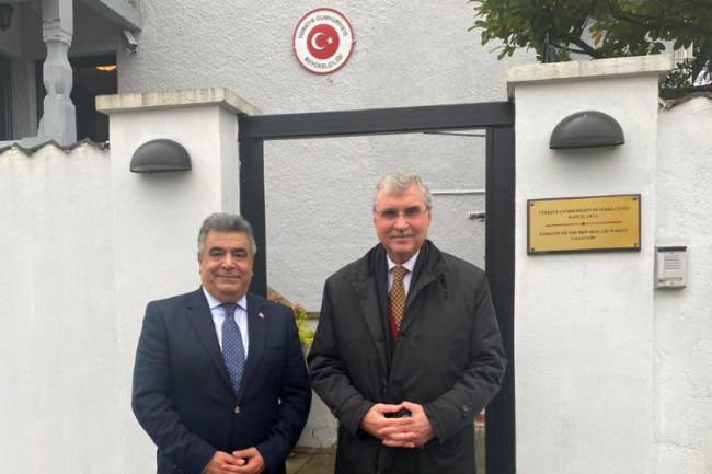 Sakarya'dan Kopenhag Büyükelçisi İpek'e ziyaret