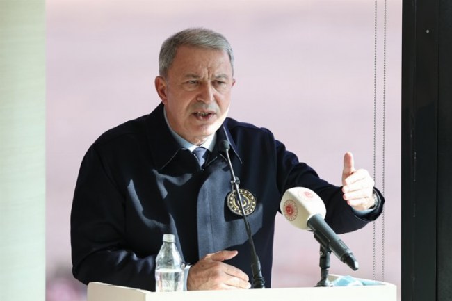 Bakan Akar: "Terörist neredeyse hedefimiz orası!"