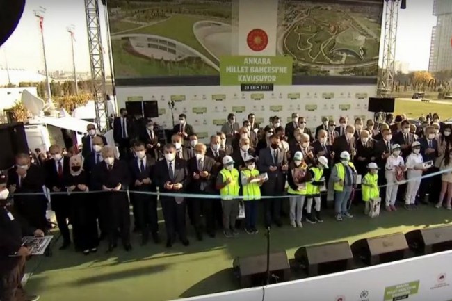 Erdoğan: "Ankara'daki yeşil kalkınma İstanbul Atatürk Havalimanı'nda sürecek"