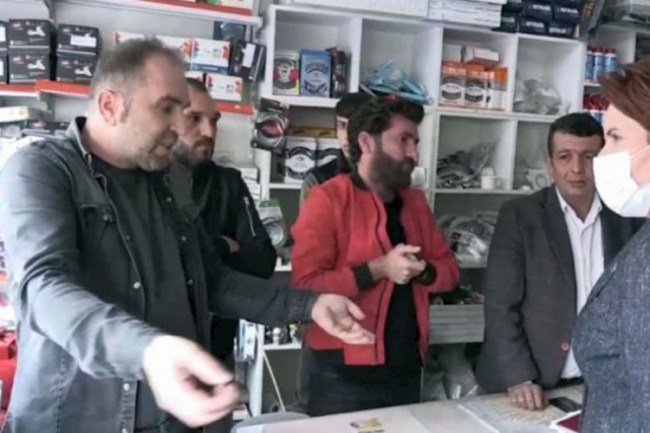 Siirt'te Akşener'e 'Kürdistan' sorusuna 1 gözaltı!