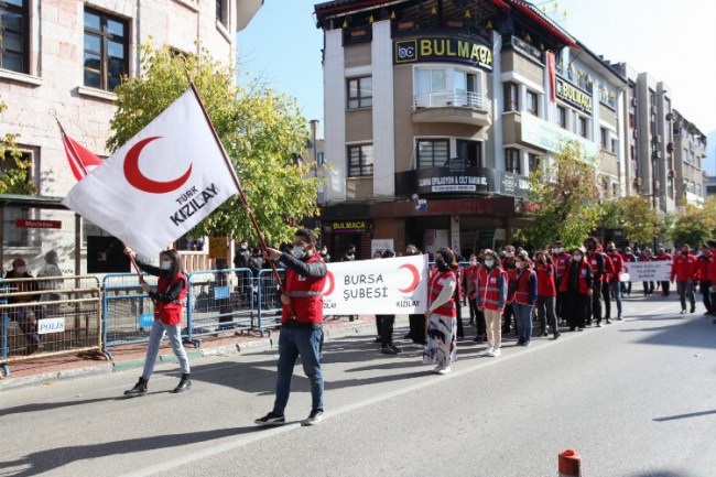 Bursa'da Kızılay'dan birlik beraberlik mesajı