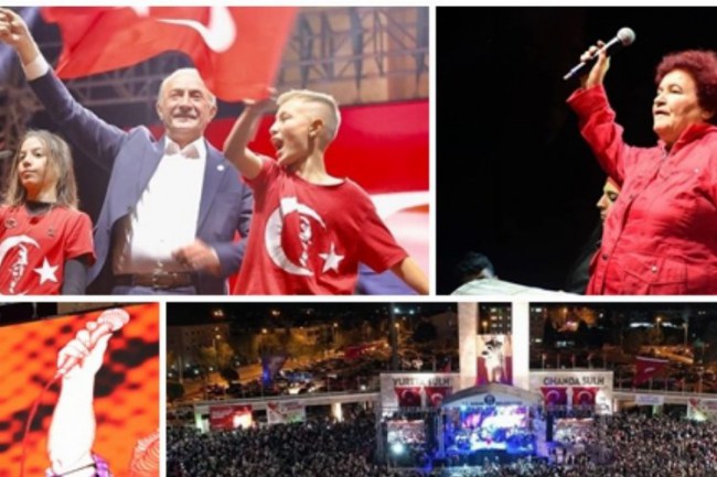 Aydın Didim Kent Meydanı'nda Selda Bağcan izdihamı