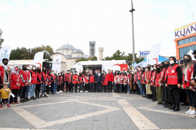 Türk Kızılayı Malatya'dan çorba ikramı