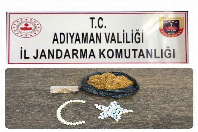 Adıyaman'da uyuşturucu operasyonu