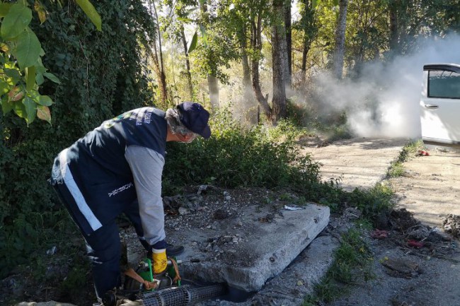 Malatya'da ilaçlama çalışmaları devam ediyor
