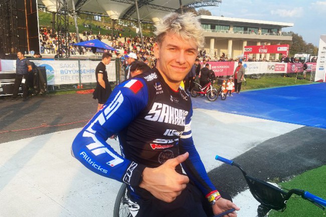 Sakarya BMX Dünya Kupası'nda Fransalı Eddie Clert başarısı