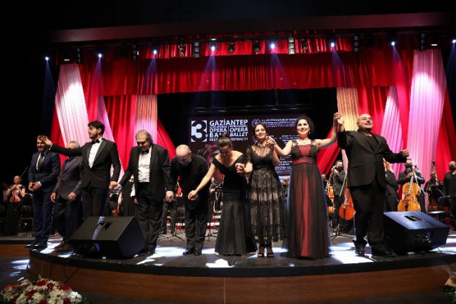 Gaziantep'te "Cumhuriyet Bayramı Gala Konseri" yapıldı