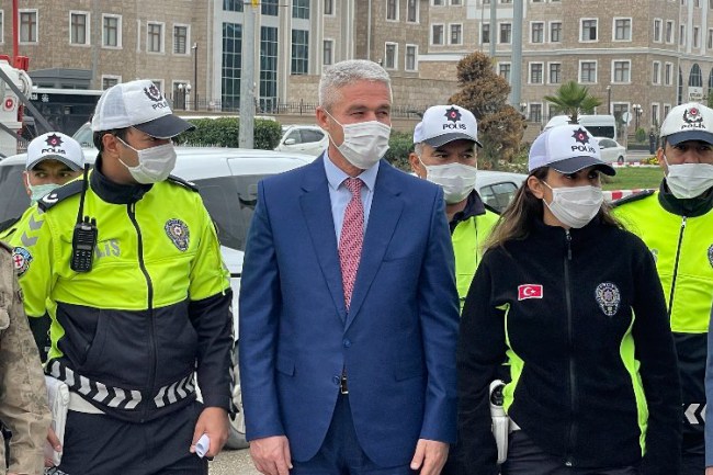 Adıyaman'da "Kaskınla Yol Ver Hayata" projesi yapıldı