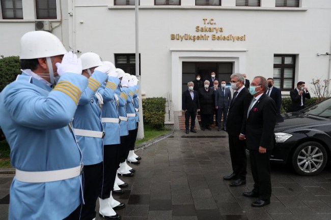KKTC Ankara Büyükelçisi, Sakarya'yı ziyaret etti