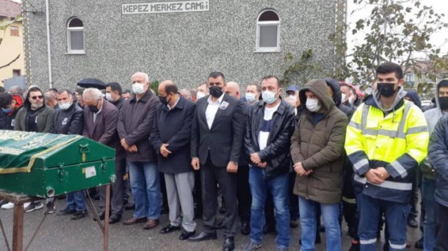 Erdemir çalışanı Mesut Özen toprağa verildi