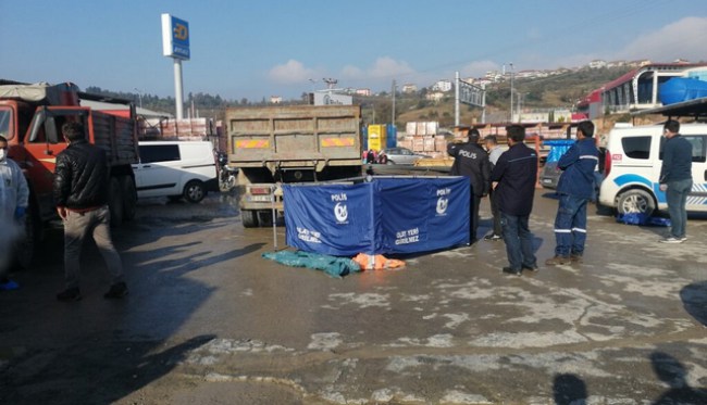 Kdz.Ereğli'de kamyonun altında kalan işçi hayatını kaybetti