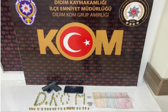 Didim Emniyeti uyuşturucu operasyonu yaptı