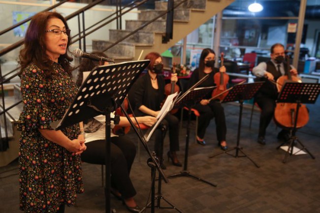 Bursa Nilüfer'de şiir dolu bir gece