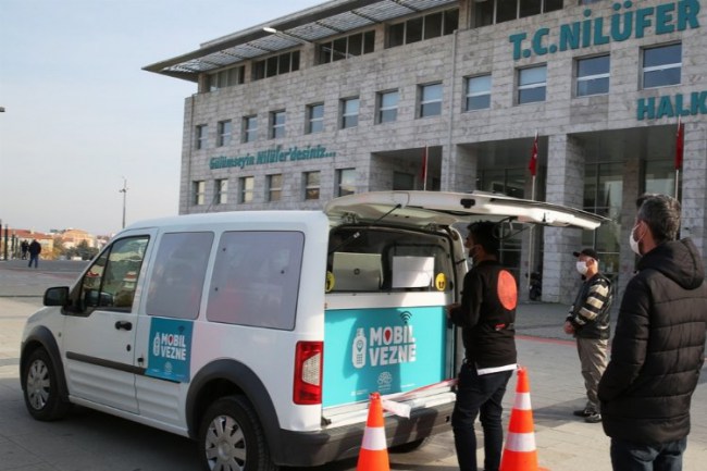 Bursa Nilüfer'de vatandaşlara vergi ödeme kolaylığı