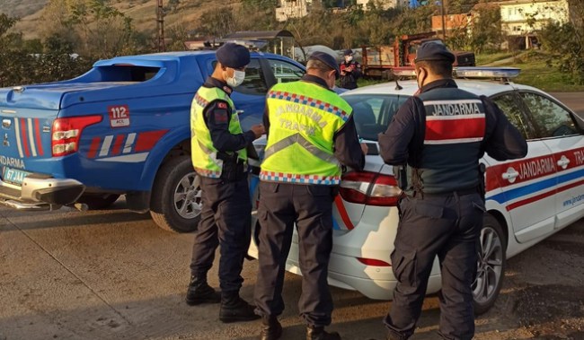 Kdz.Ereğli'de 3 mahallede jandarma denetimleri başladı