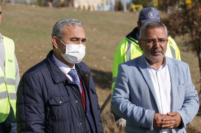 Kütahya'da 15 dönümlük alan parka dönüştü