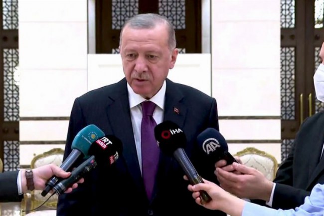 Cumhurbaşkanı Erdoğan'dan doğal gaz açıklaması