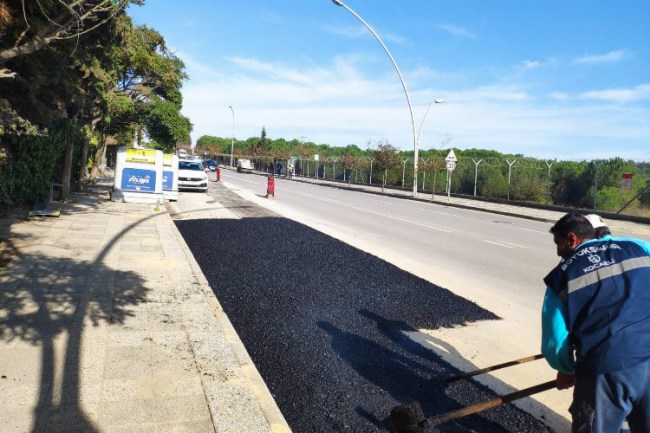 Kocaeli Gebze'de üstyapı çalışmaları başladı