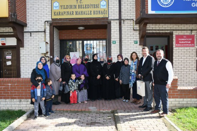 Bursa'da 'Kelebeğin Dünyası' Yıldırım'da farkındalık oluşturdu