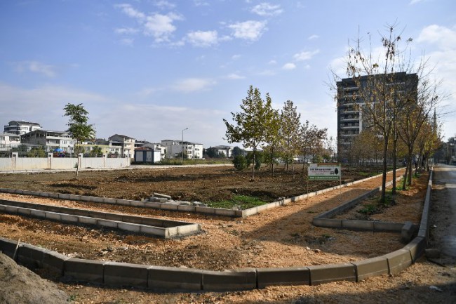 Bursa Osmangazi'de, Yunuseli Mahallesi'ne yürüyüş yolları yapılıyor