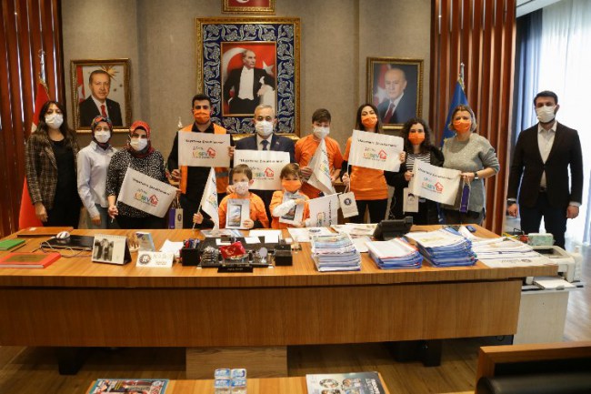 Kütahya Belediyesi'ne LÖSEV'den ziyaret