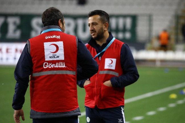 Kızılay'a spor dünyasından tam destek