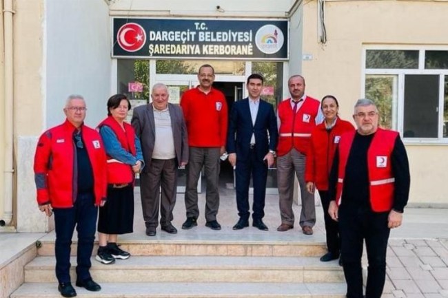 İzmir Gaziemir Kızılay'dan Mardin'e 'Gönül Köprüsü'