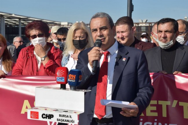 Bursa'da CHP'den asgari ücrete 'net' çağrı