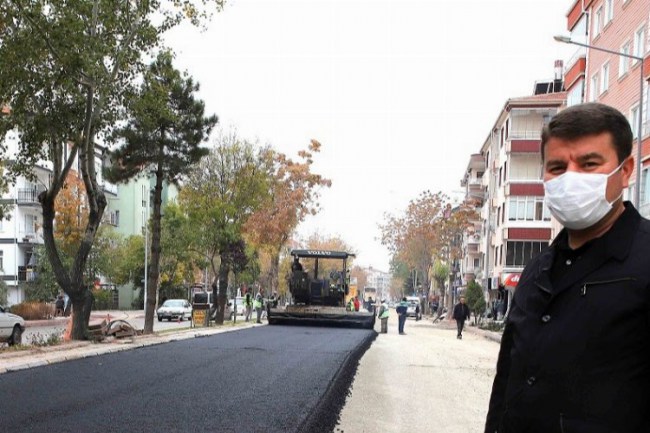 Aksaray'da alt ve üst yapı çalışmaları