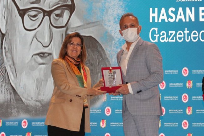 Balıkesir'de kadın basketbolunun lokomotifine 'marka değeri' ödülü