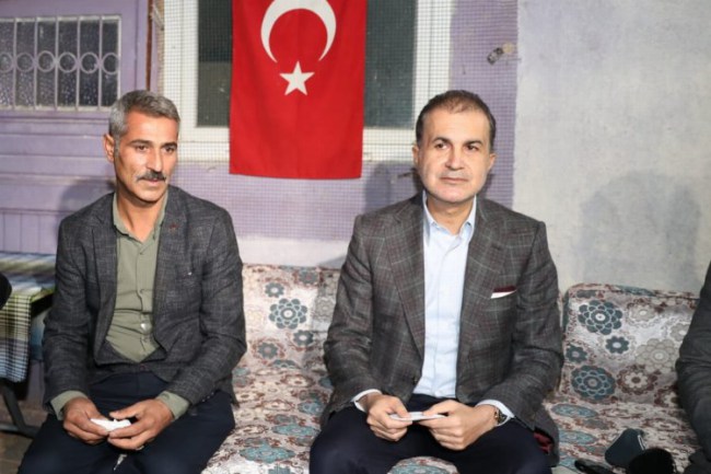 Türkkan'ın hakaret ettiği Gümren ailesine AK Partili Çelik'ten ziyaret