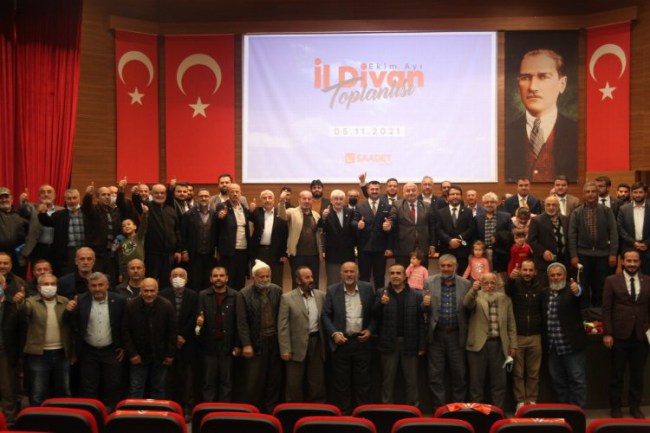 Saadet Kayseri'den iktidar mesaisi