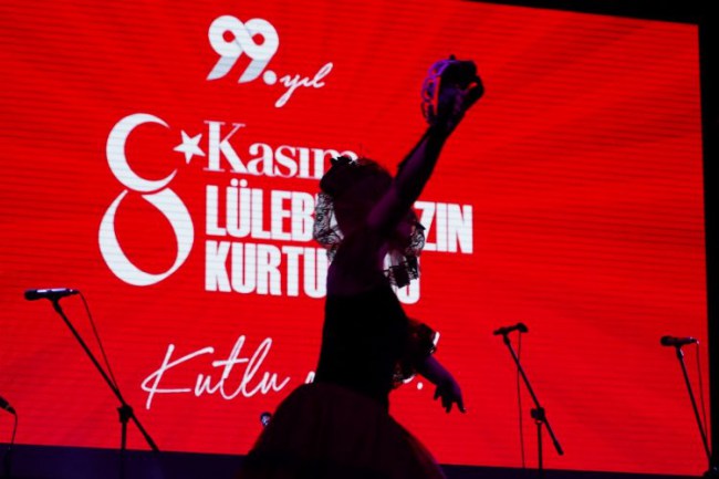 Kırklareli Lüleburgaz kurtuluşunun 99. yılını kutladı