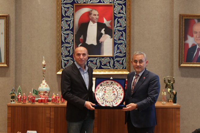 Kütahya Orman Bölge Müdürü Keskin'den veda ziyareti