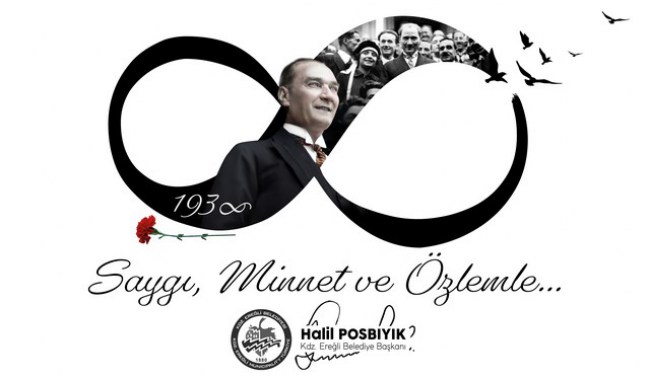 Başkan Posbıyık: Atamızı saygıyla, minnetle, rahmetle anıyoruz