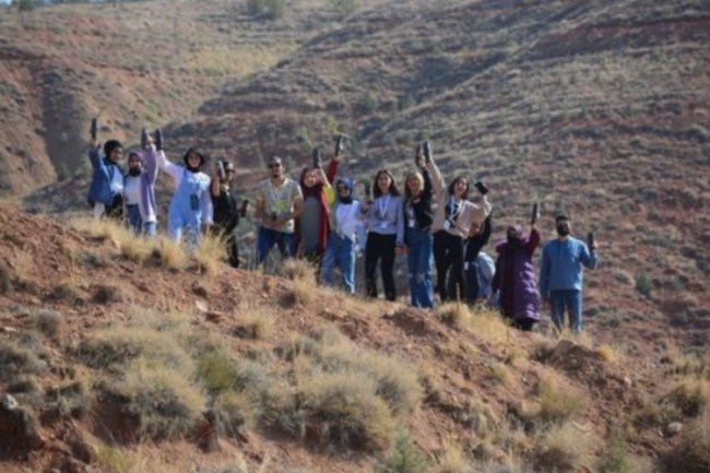 Aksaray'ın il oluşu 32 bin fidanla kutlandı