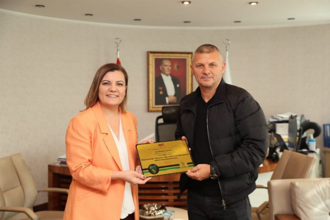 İzmit Belediye Başkanı Hürriyet, Lazarov'u misafir etti