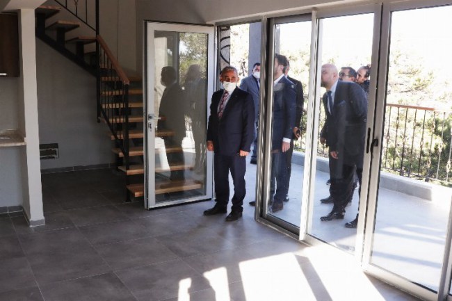 Kütahya Ilıca'da bungalov evlere yakın takip