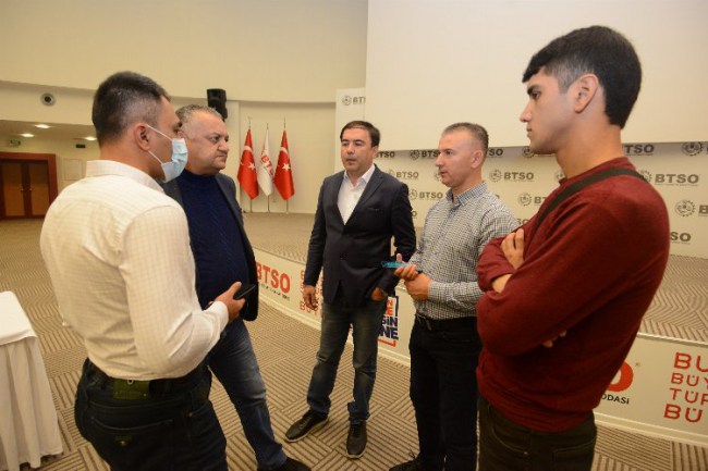 Tacikistanlı tekstil sektörü Bursa'da buluştu