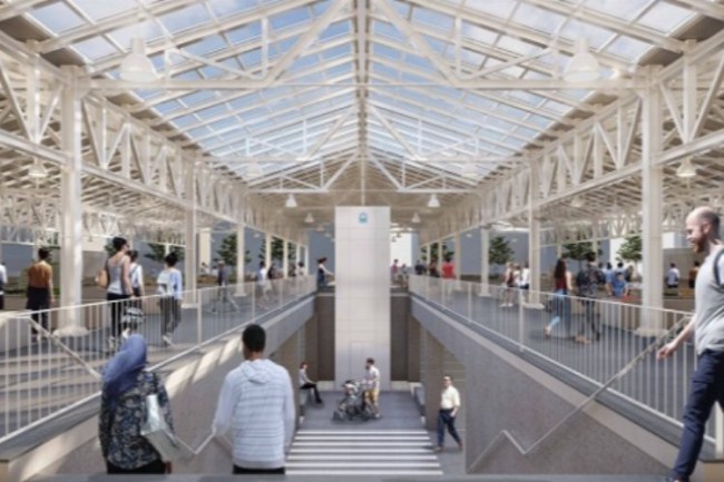 Bursa Yıldırım'da 'Millet Kapalı Pazar Yeri'nde sona gelindi