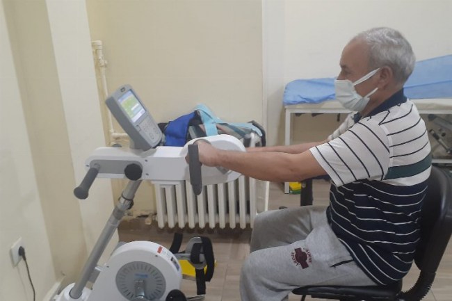 Niğde'de felç geçiren hasta sağlığına kavuştu