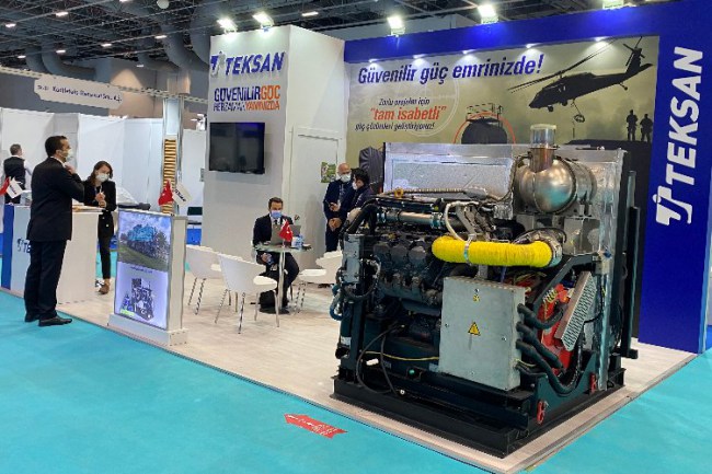 Hibrit lokomotif jeneratör SAHA EXPO'da görücüye çıktı